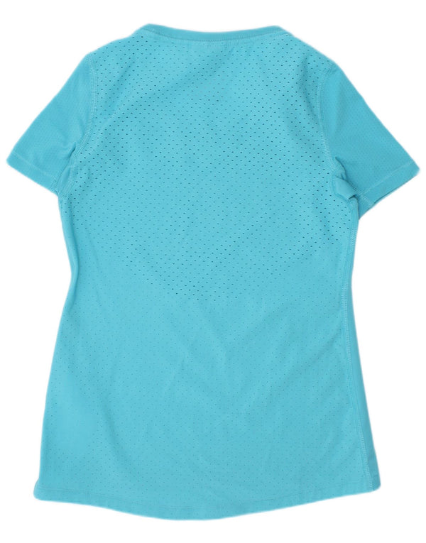 Nike Mädchen Grafik T-Shirt Top 6–7 Jahre XS Blau Polyester