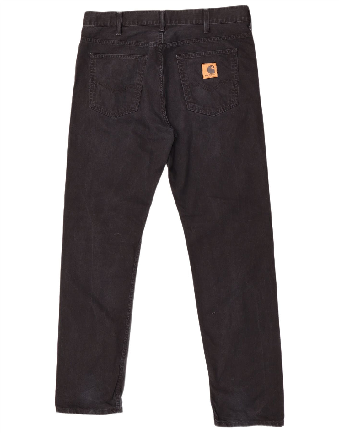 Carhartt Herren Slim Jeans W34 L32 Marineblaue Baumwolle