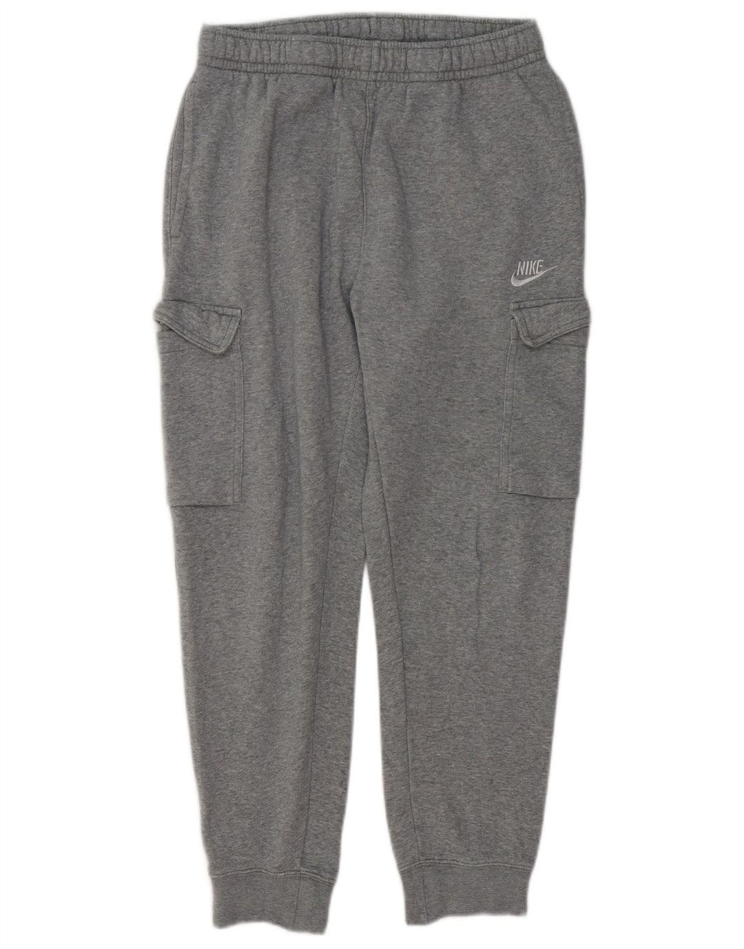 NIKE Herren Cargo-Trainingshose, Jogginghose, Größe S, Grau, Baumwolle