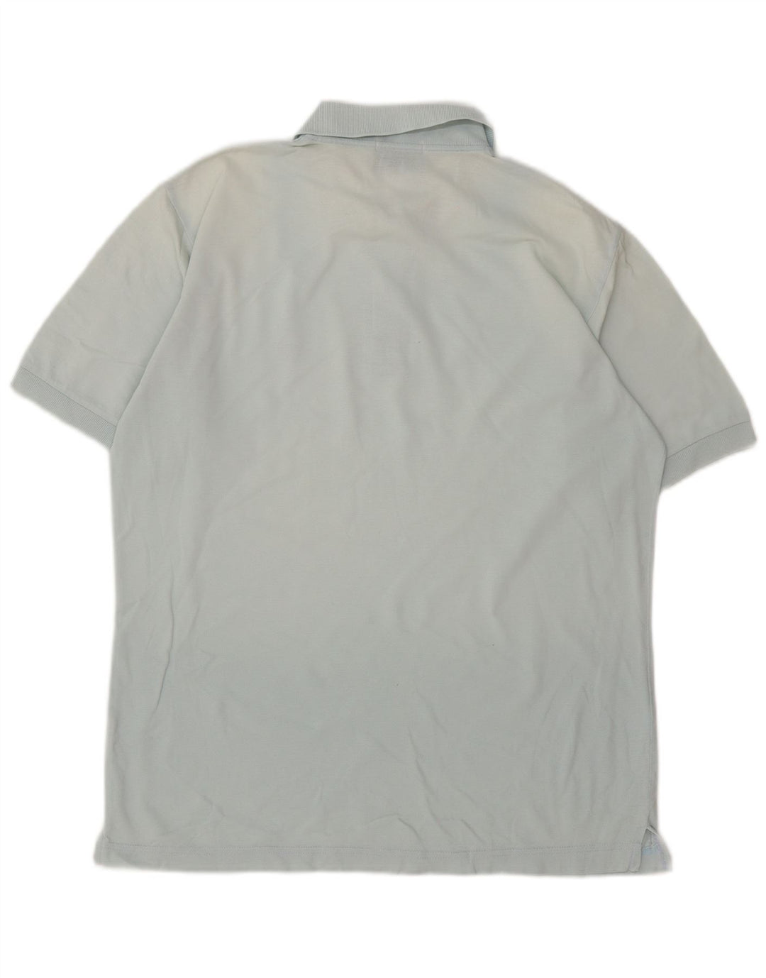 Sergio Tacchini Herren-Poloshirt aus mittelblauer Baumwolle
