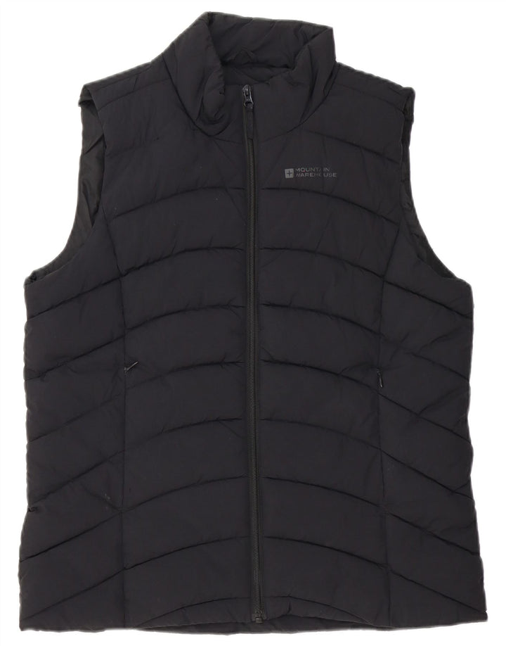 Mountain Warehouse Wattierte Damenweste, UK 16, Größe L, Schwarz, Polyester