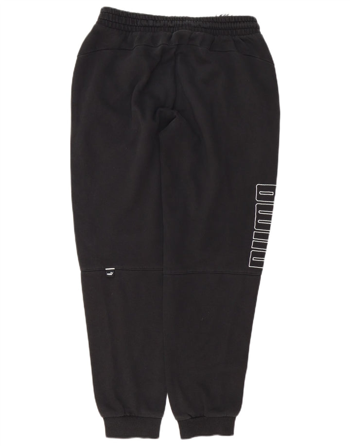 Puma Herren-Trainingshose mit Grafik, mittelschwarz, Baumwolle