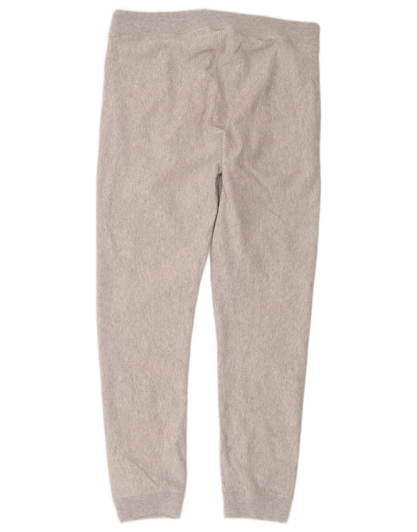 Champion Damen Reverse Weave Trainingshose Jogger UK 14 Mittelgrau