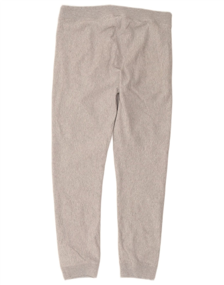 Champion Damen Reverse Weave Trainingshose Jogger UK 14 Mittelgrau