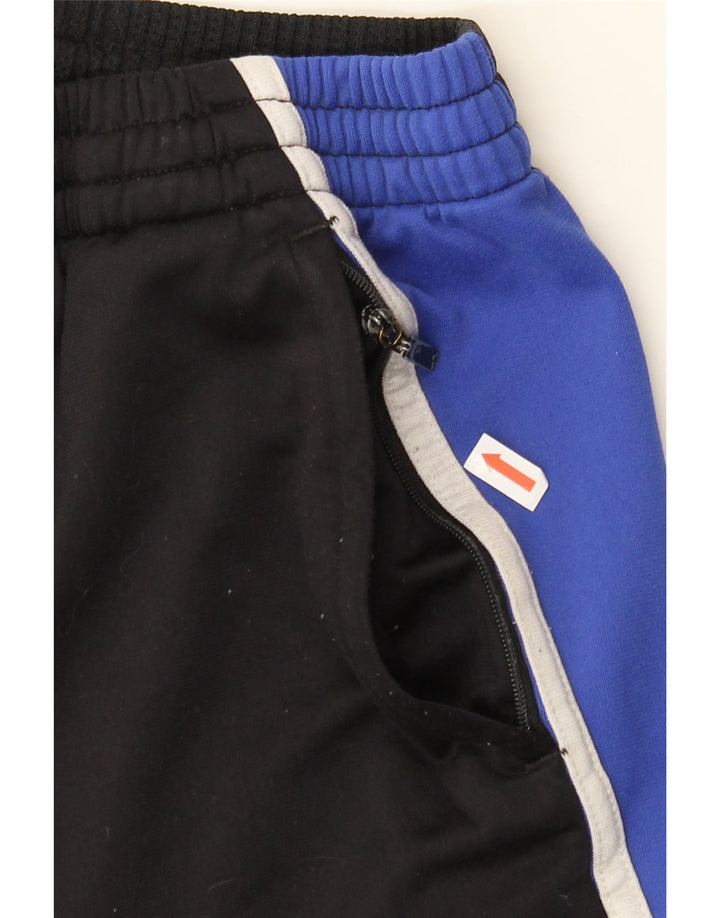 ADIDAS Mens Tracksuit Trousers Joggers Large Black Colourblock Vintage Adidas and Second-Hand Adidas from Messina Hembry 