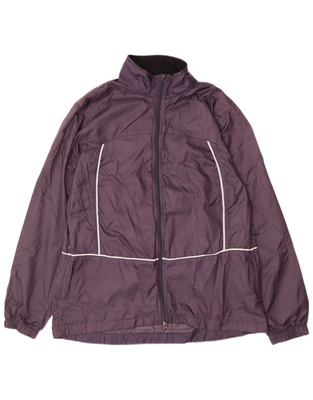 NIKE Damen Regenjacke US 8/10 Medium Purple Polyester