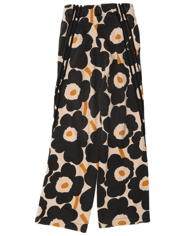 Adidas Damen Marimekko Graphic Trainingshose UK 8/10 Small Off White
