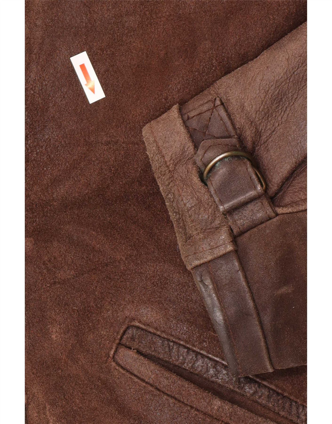 Bayside Herren Lederjacke UK 42 XL Braun
