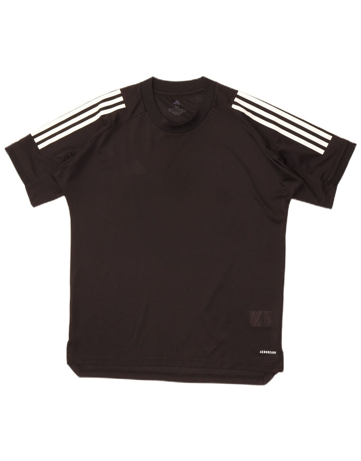 Adidas Herren Aeroready T-Shirt Top Medium Schwarz Polyester