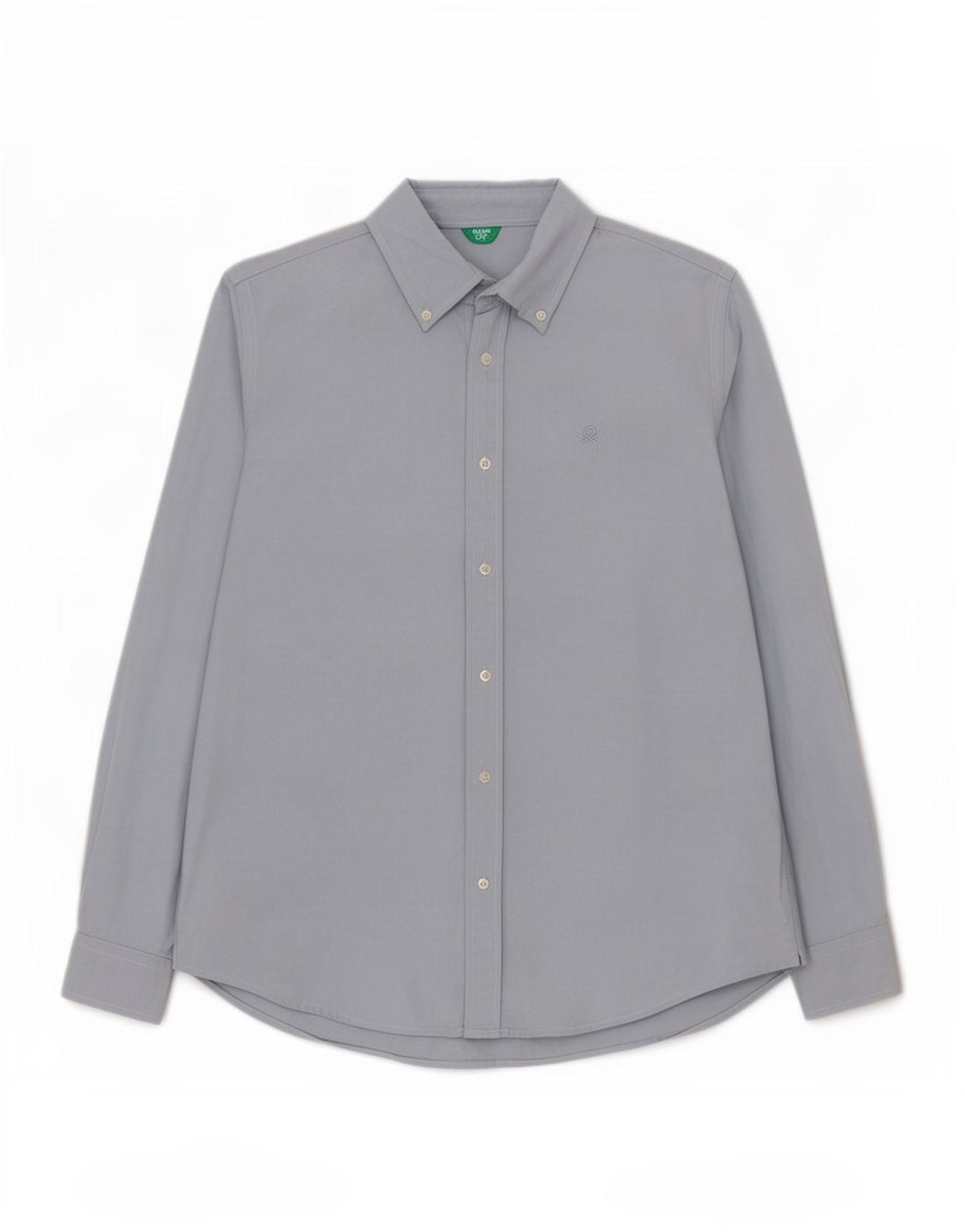 Benetton Herrenhemd Small Blau