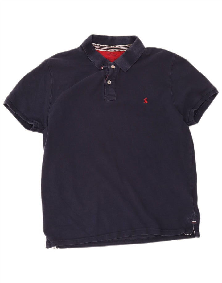 Joules Herren-Poloshirt in schmaler Passform, mittelmarineblaue Baumwolle