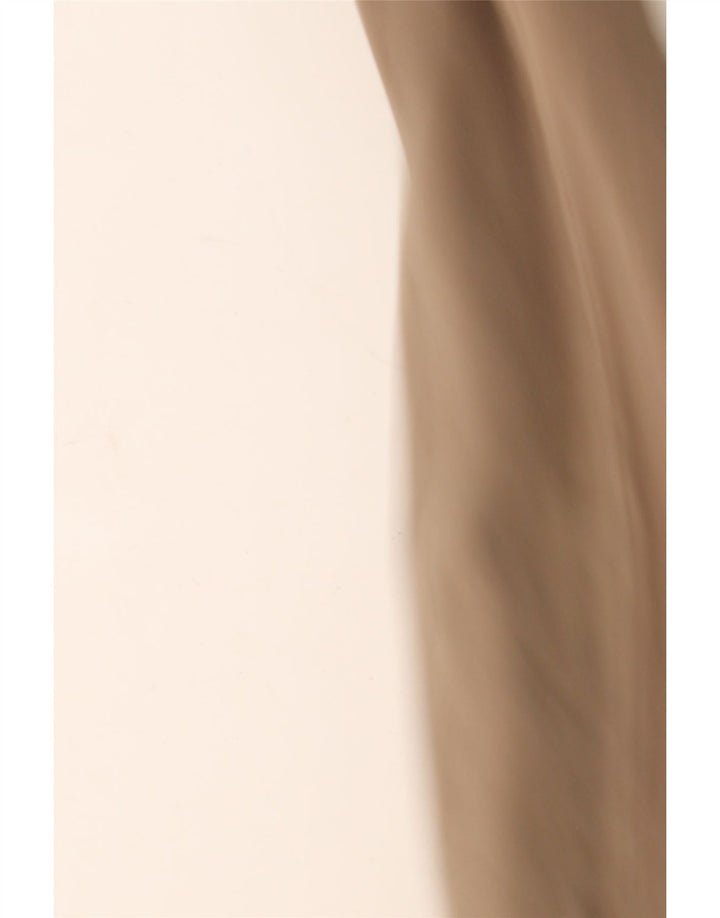 Eddie Bauer Damen Caprihose US 8 Medium W34 L23 Beige Baumwolle