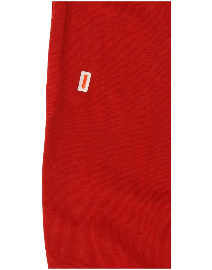 ADIDAS Herren-Trainingshose, Jogginghose, klein, rote Baumwolle
