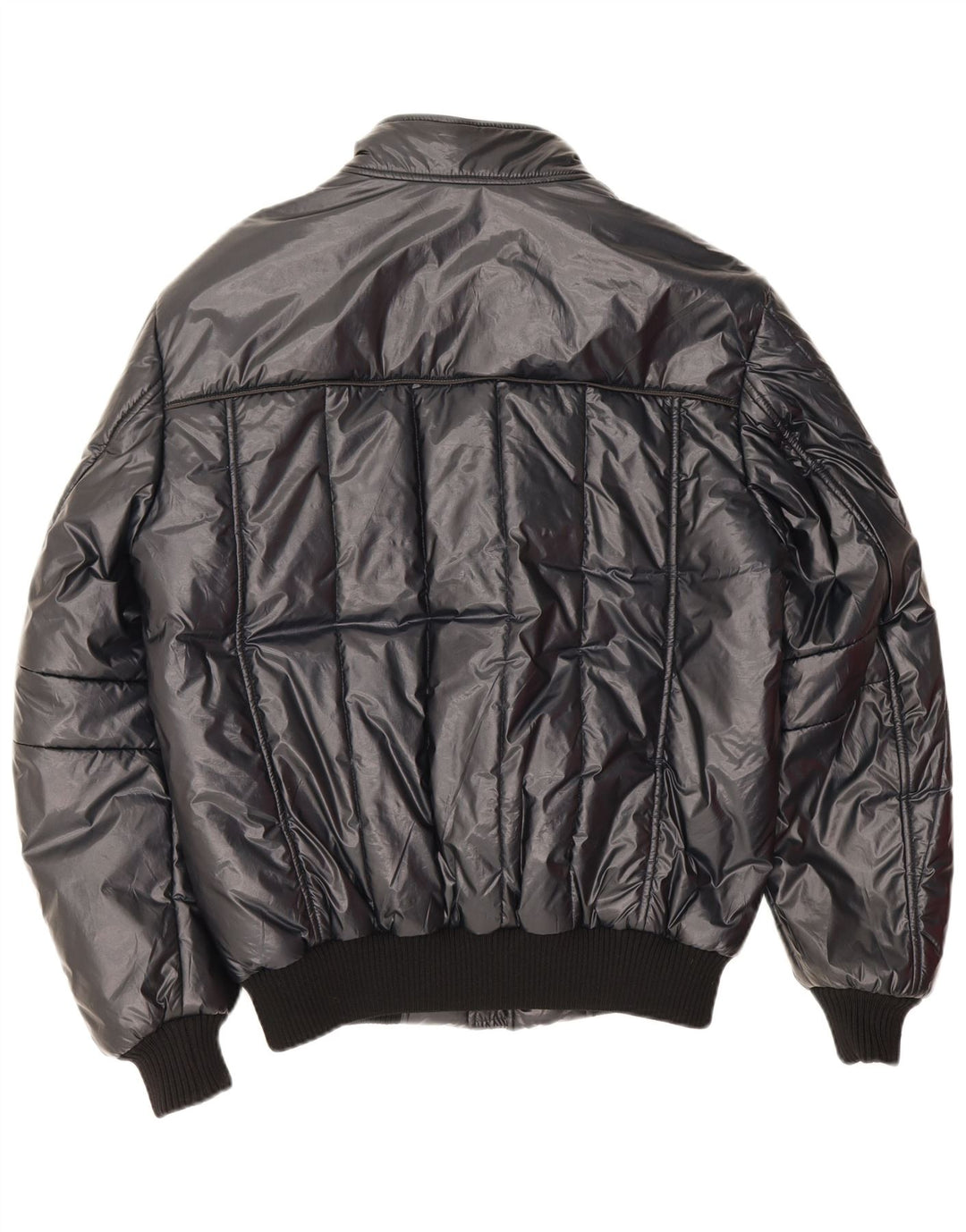 Refrigiwear Wattierte Herrenjacke UK 40 Large Schwarz Polyester