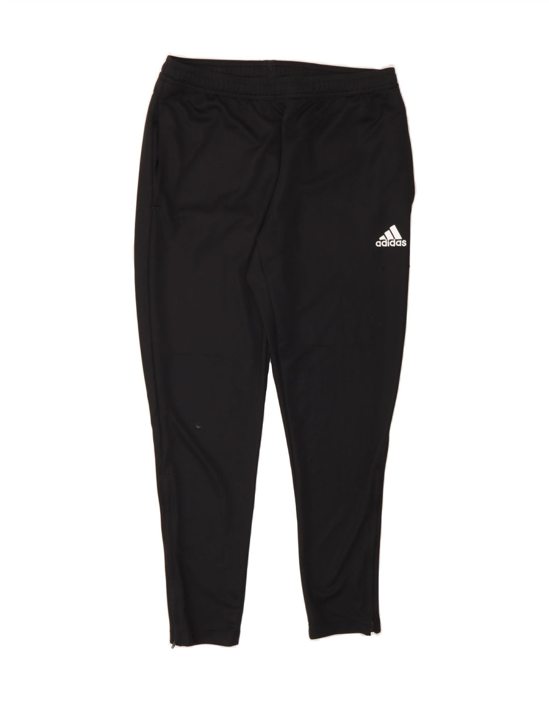 ADIDAS Womens Aeroready Tracksuit Trousers UK 14 Large  Black Polyester Vintage Adidas and Second-Hand Adidas from Messina Hembry 