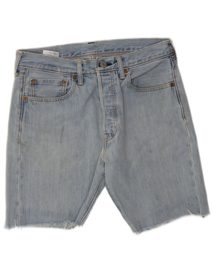 Levi's Herren 501 Denim Shorts W31 Mittelblaue Baumwolle