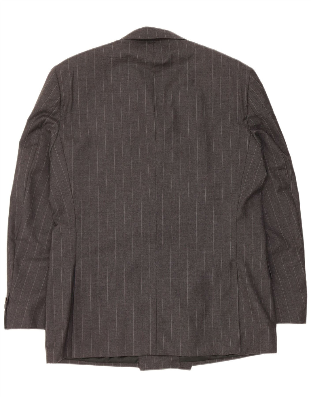 Ermenegildo Zegna Herren Blazer Jacke Größe 54 XL Grau gestreift