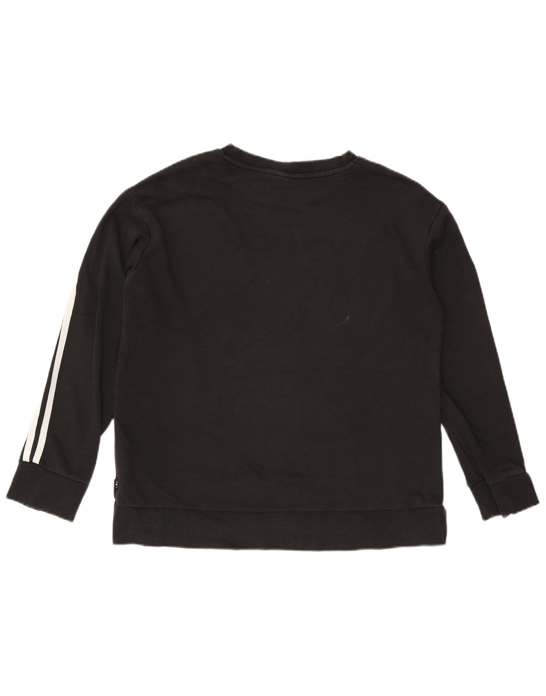 Adidas Damen-Sweatshirt in Übergröße, Größe S, Größe S, Schwarz, Baumwolle