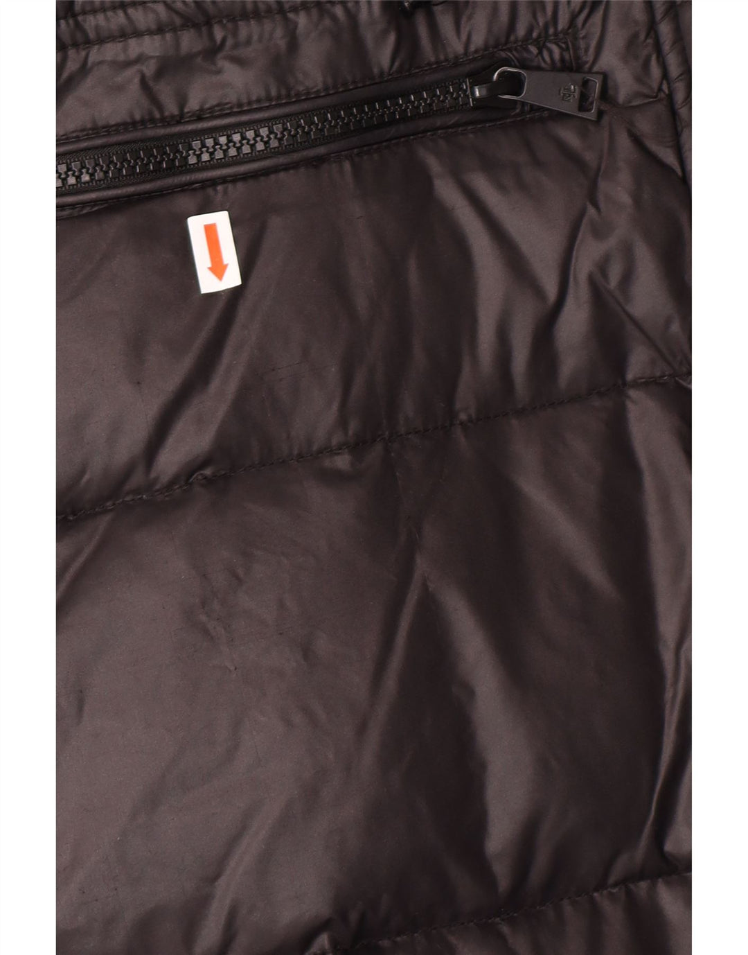 POLO RALPH LAUREN Wattierter Damenmantel mit Kapuze, UK 6, XS, Schwarz, Nylon, Winter