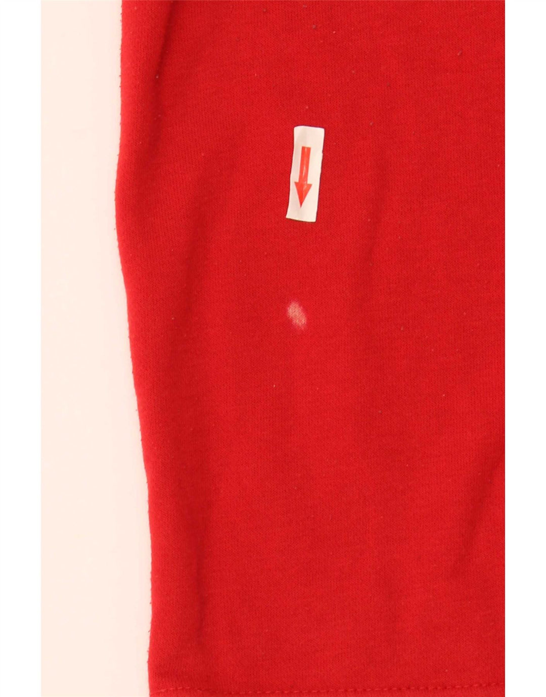 Zara Damen-Sweatshirt mit Rollkragen, übergroß, kurz geschnitten, UK 18, XL, Rot