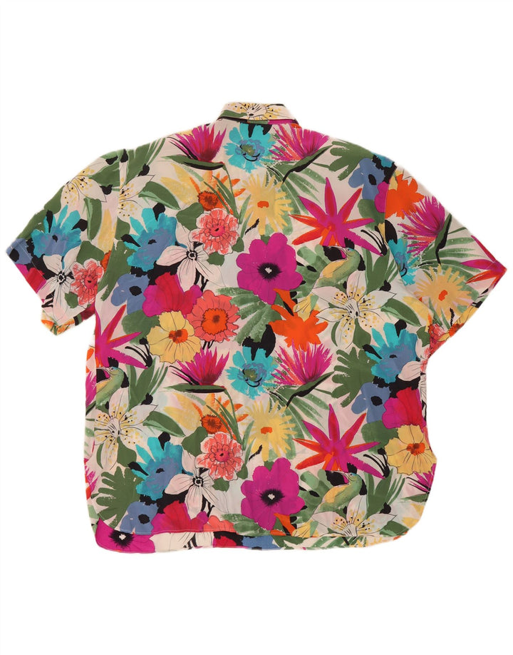 Calbros Damen Kurzarm-Pullovershirt IT 44 Medium Mehrfarbig