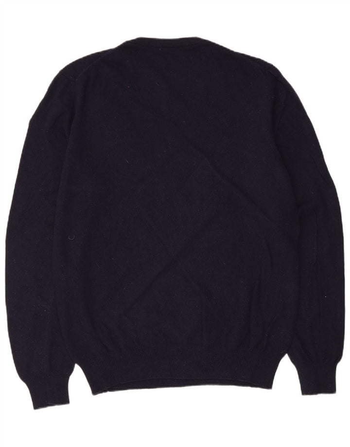 Colmar Herren-Pullover mit Rundhalsausschnitt, XL, Marineblau, Polyamid