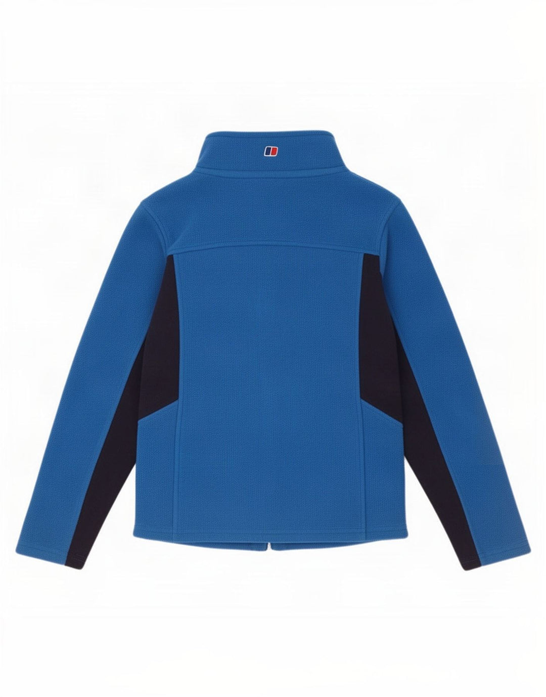 Berghaus Fleecejacke für Jungen, 9–10 Jahre, blaues Colourblock-Polyester