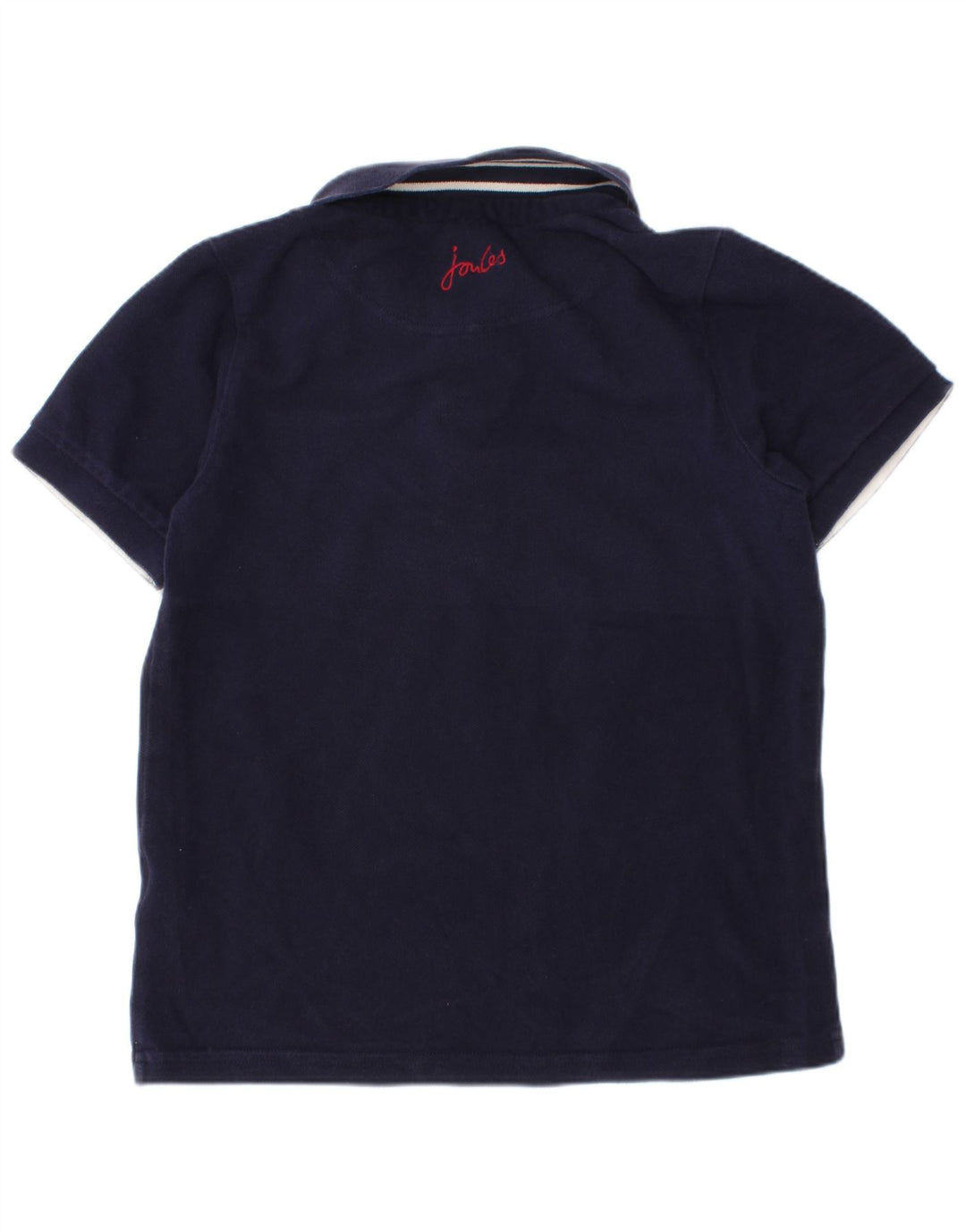 Joules Poloshirt für Jungen, 7–8 Jahre, marineblaue Baumwolle
