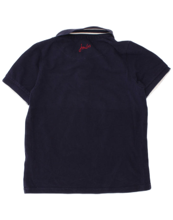 Joules Poloshirt für Jungen, 7–8 Jahre, marineblaue Baumwolle