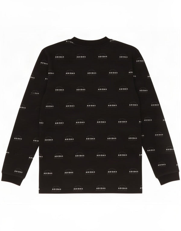 Adidas Herren Graphic Sweatshirt Pullover Small Schwarz Baumwolle