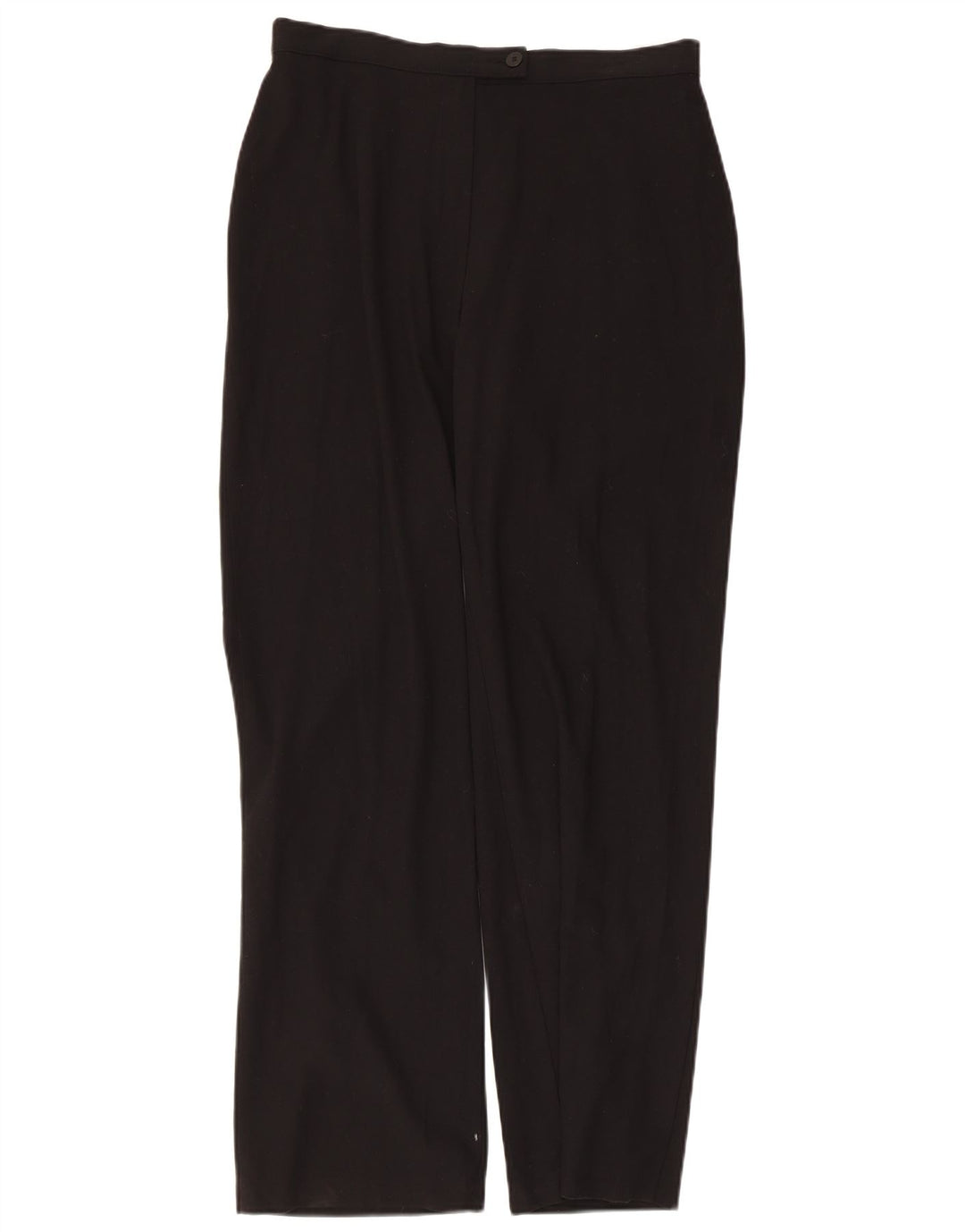 Marks & Spencer Damen gerade Anzughose UK 14 Medium W30 L29 Schwarz