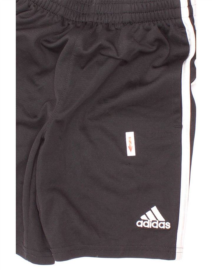 Adidas Sportshorts für Jungen, 7–8 Jahre, Größe S, Schwarz, Polyester