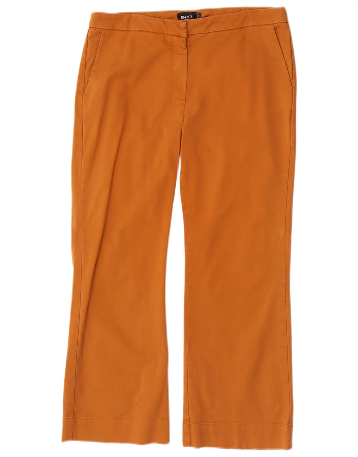 Marella Damen EMME Bootcut Chino Hose W30 L26 Orange