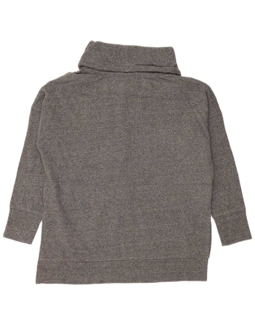 CALVIN KLEIN Übergroßer Grafik-Sweatshirtpullover für Damen, UK 14, Mittelgrau