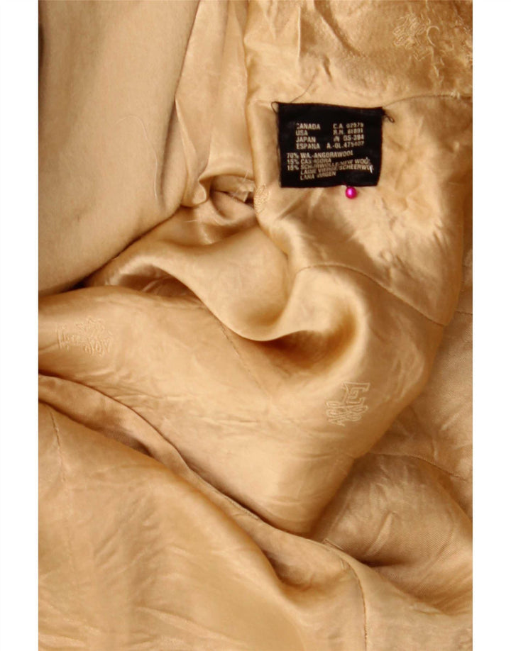 Escada Damen-Blazer von Margaretha Ley mit 6 Knöpfen, EU 38, Mittelbeige