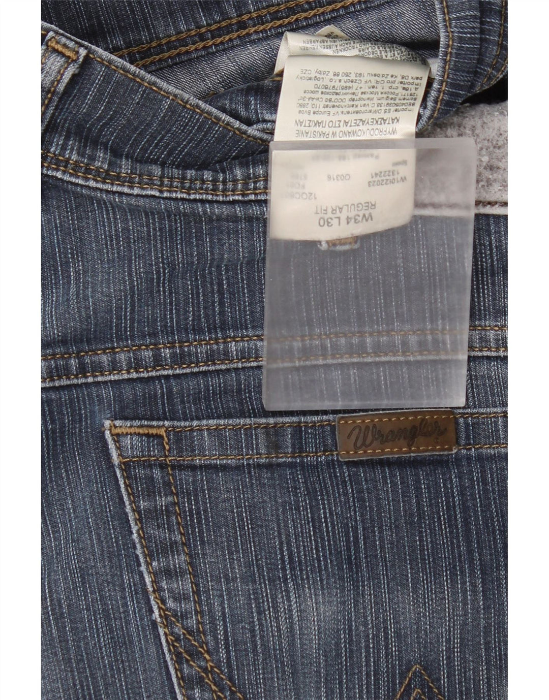 Wrangler Damen-Jeans mit normaler Passform, gerade Passform, W34, L30, Blau, Baumwolle