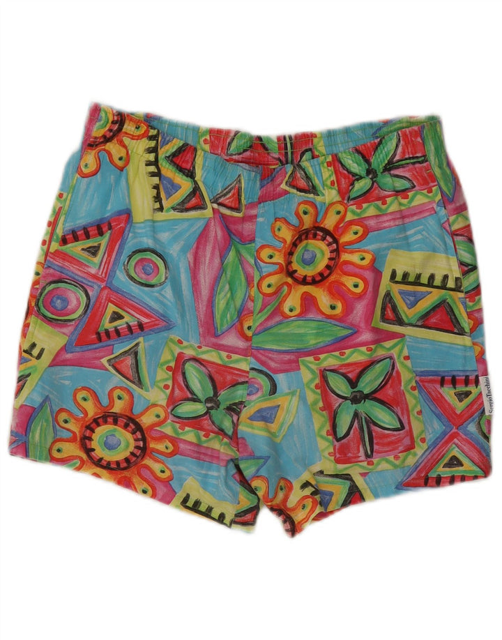 Sergio Tacchini Herren Sportshorts IT 48 Medium Mehrfarbig Geometrisch