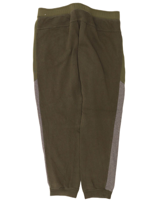 Nike Herren-Trainingshose, Jogginghose, XL, Khaki, Colourblock-Baumwolle