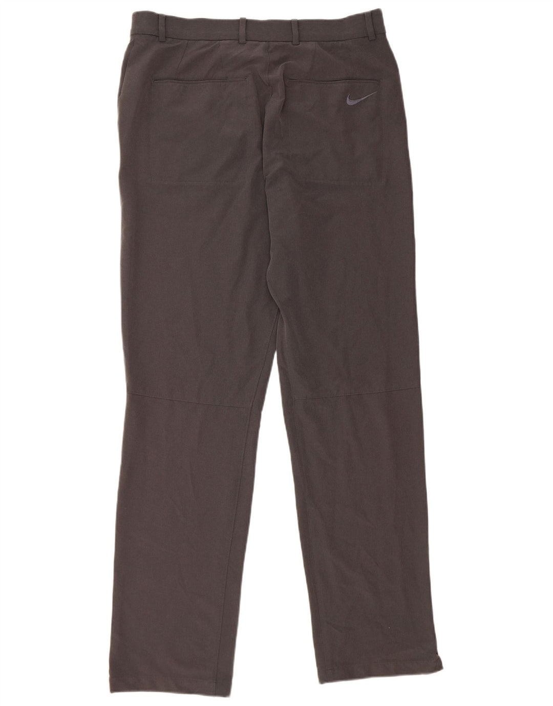 Nike Herren Straight Chino Hose W32 L34 Graues Polyester