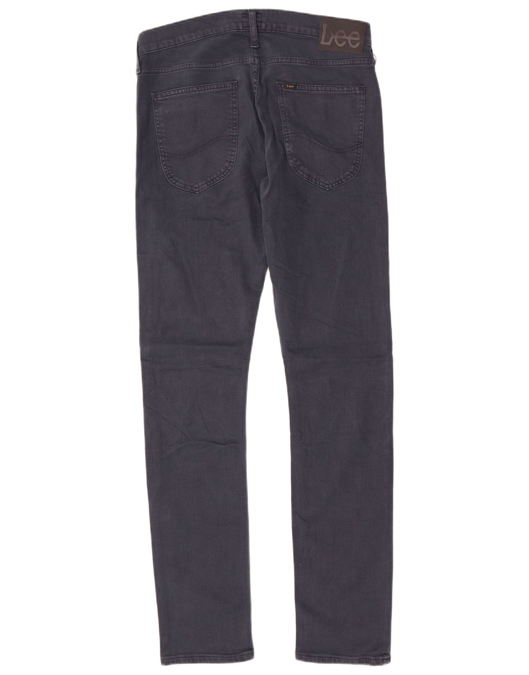 Lee Herren Luke Slim Jeans W31 L32 Marineblau Baumwolle