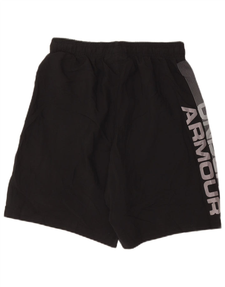 Under Armour Herren Graphic Loose Fit Sportshorts Small Schwarz Polyester
