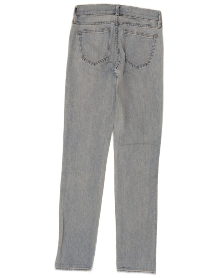 Gap Damen Slim Jeans W24 L30 Blaue Baumwolle