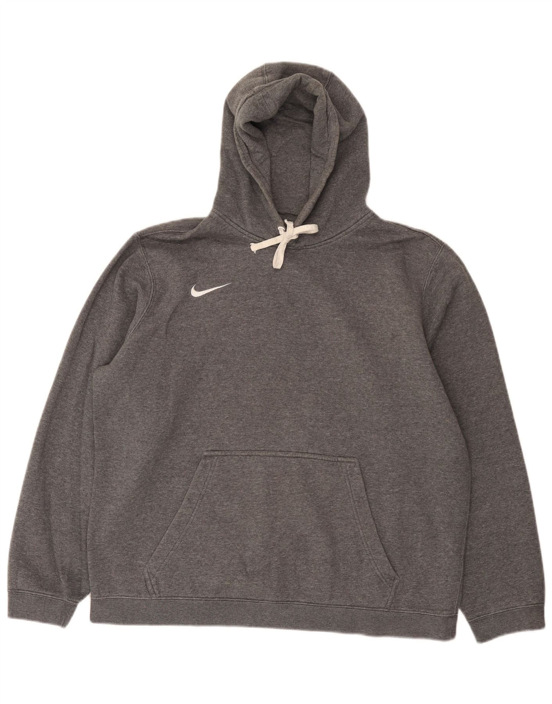 Nike Herren Hoodie Pullover XL Grau Baumwolle
