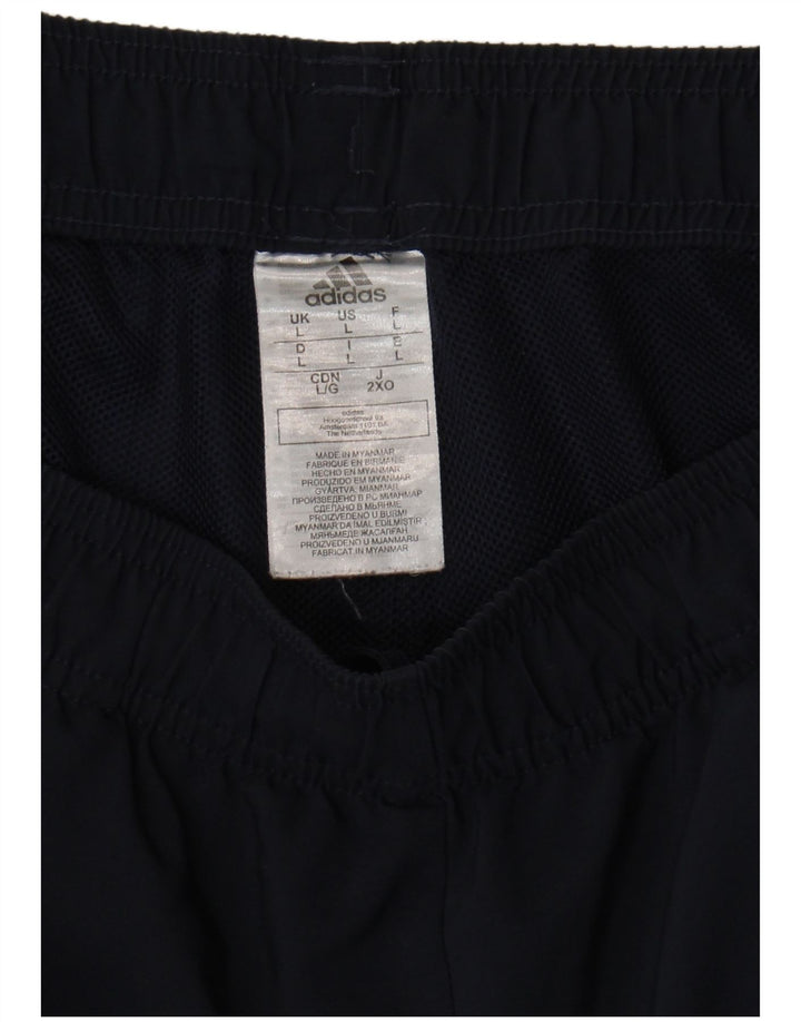 Adidas Herren-Sportshorts, groß, marineblau, Polyester