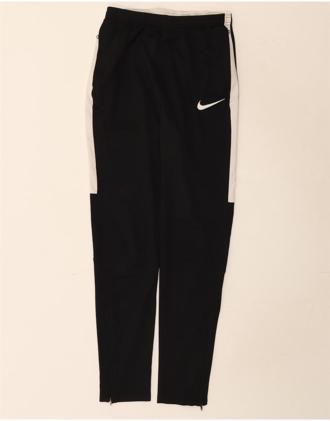 Nike Herren Dri Fit Trainingshose, Größe S, Schwarz, Colourblock-Polyester