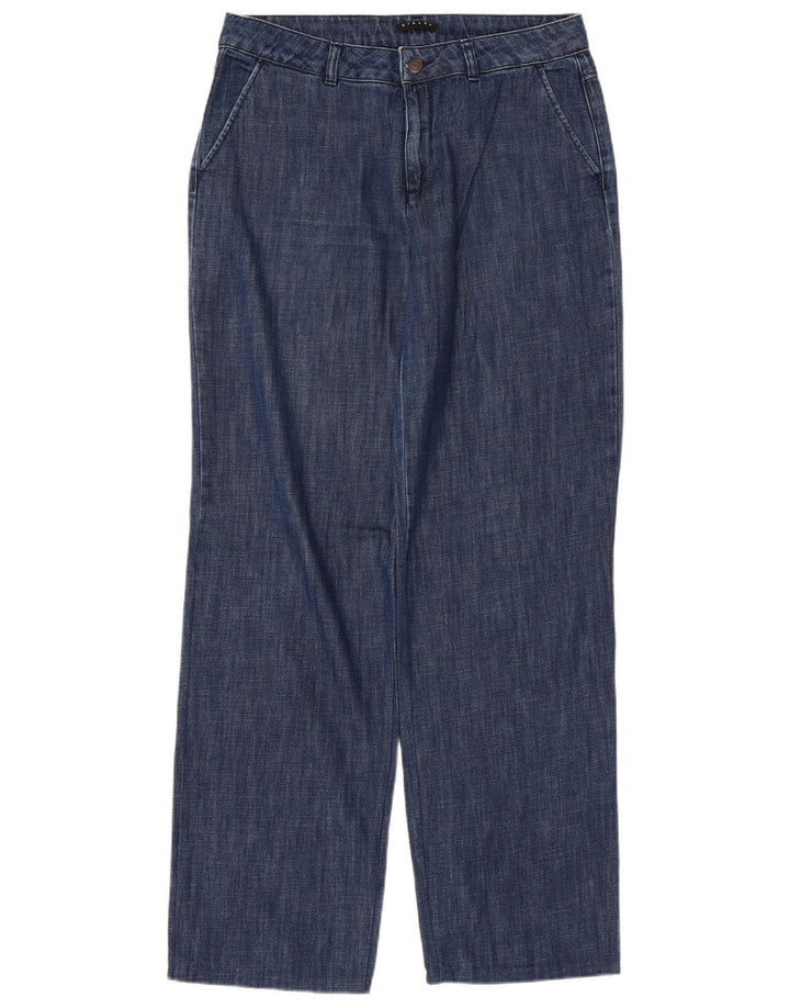 Sisley Herren Straight Jeans W32 L31 Marineblau