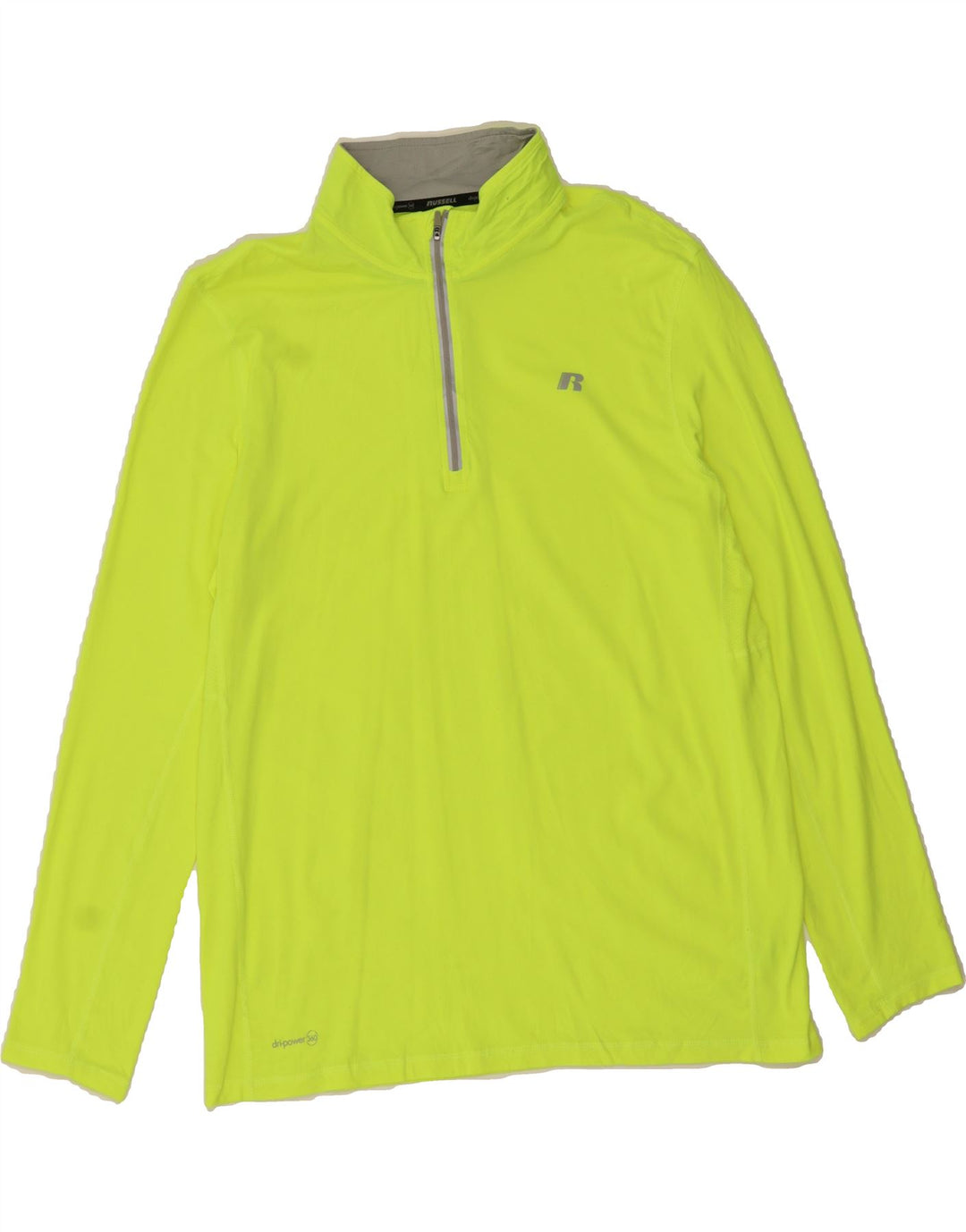 RUSSELL ATHLETIC Mens Training Pullover Tracksuit Top UK 42/44 Large Green Vintage Russell Athletic and Second-Hand Russell Athletic from Messina Hembry 