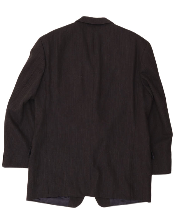 Daniel Hechter Herren 3-Knopf-Blazerjacke UK 40 Große marineblaue Schurwolle