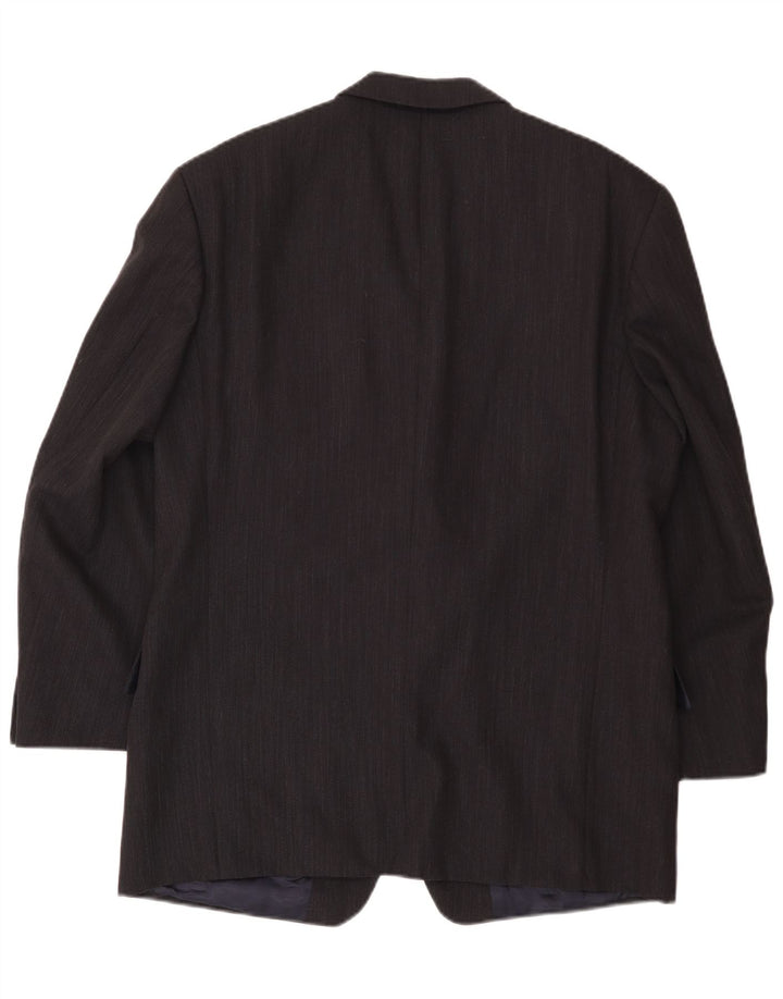 Daniel Hechter Herren 3-Knopf-Blazerjacke UK 40 Große marineblaue Schurwolle