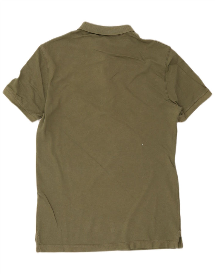 All Saints Herren Poloshirt XS Khaki Baumwolle